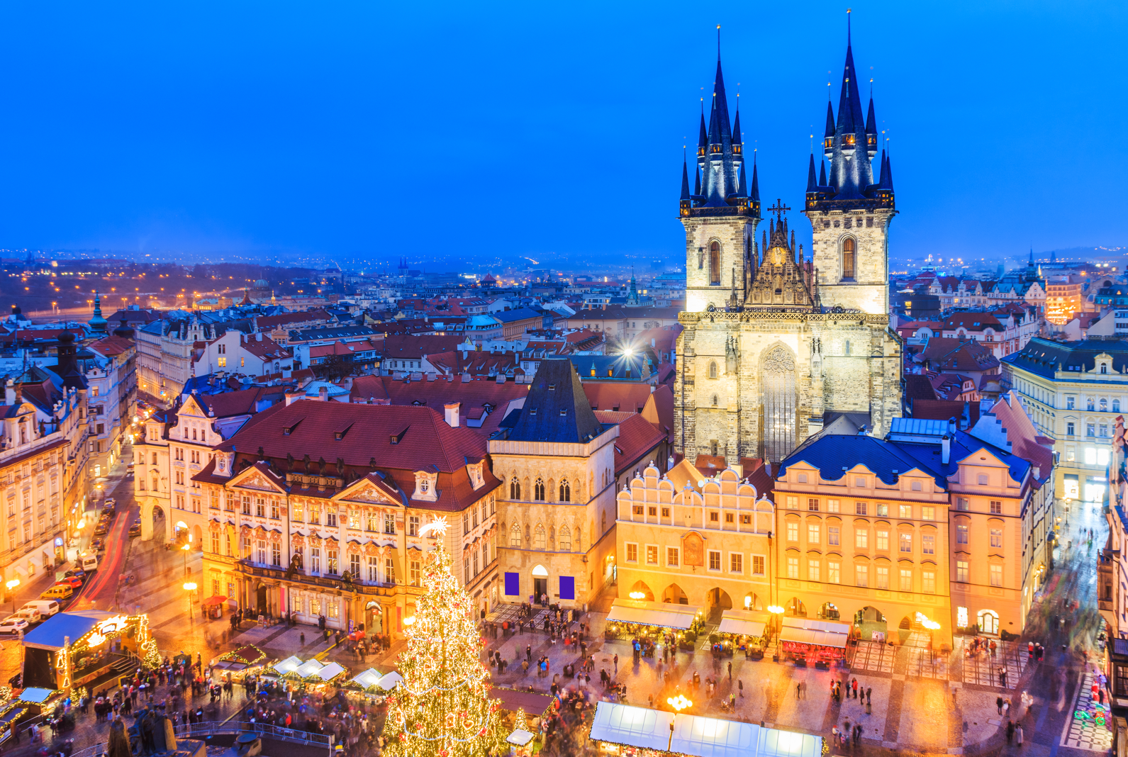 Prague During the Winter