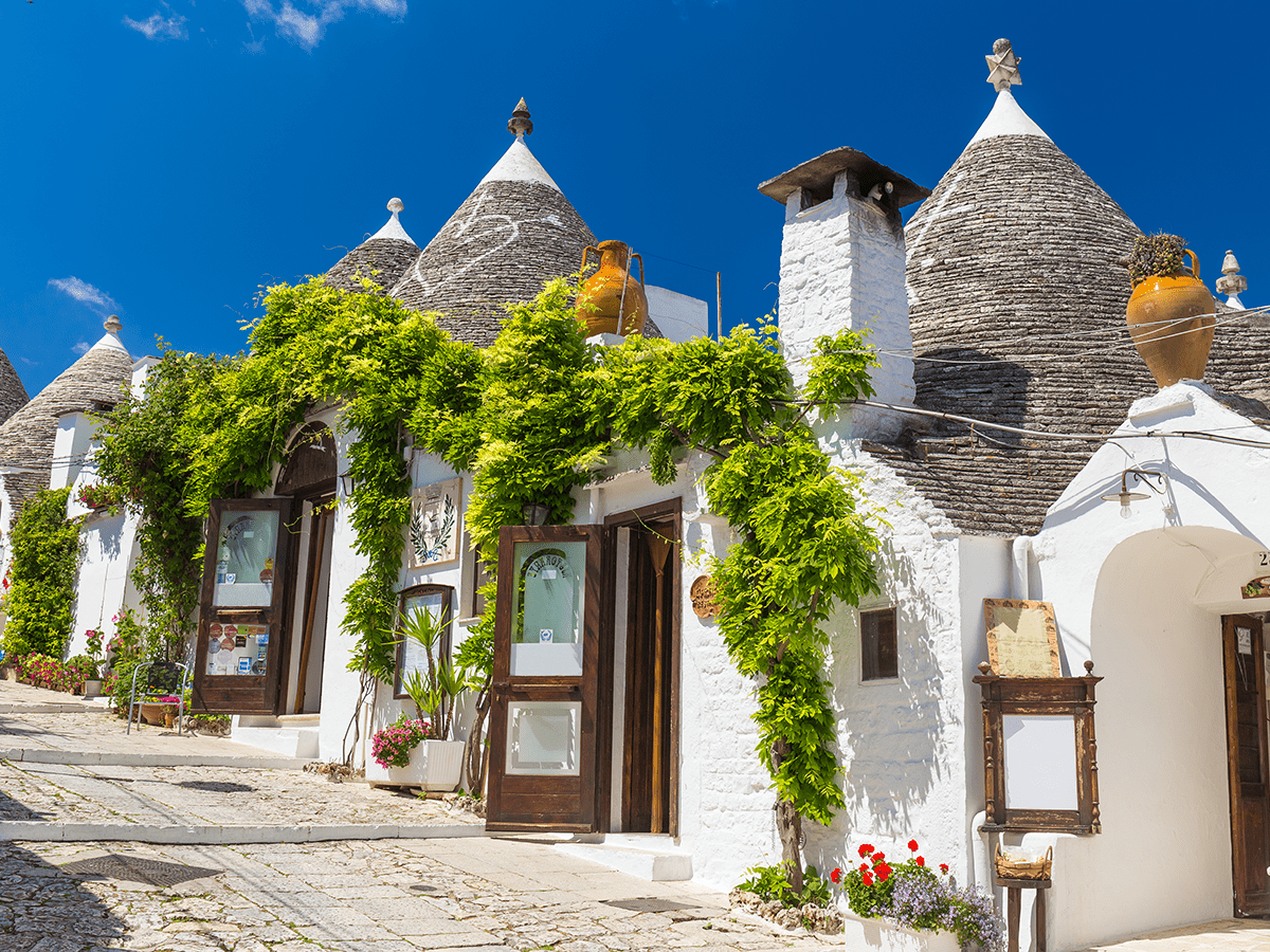 Unique Houses in Alberobello, Italy