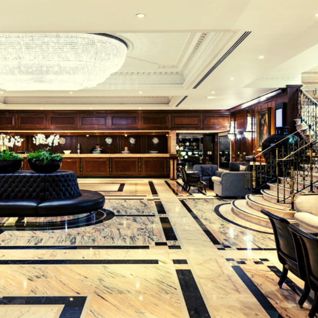 Inside of Fancy Hotel
